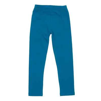 Girls Boho Solid Color Legging