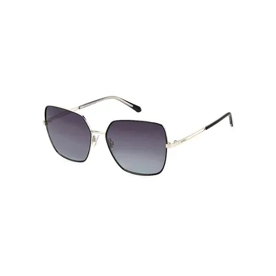 57MM Square Sunglasses