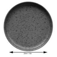 Uno Terra Stoneware Presentation Plates, Set Of 2