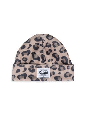 herschel leopard beanie