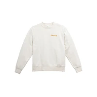 Chain-Stitch Logo Heavyweight Sweatshirt