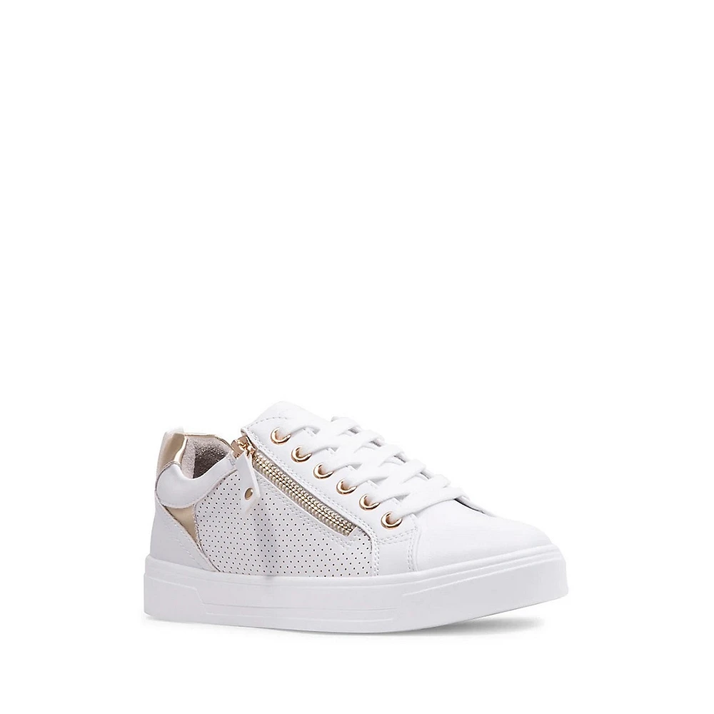 Women's Brooke Perforated Side-Zip Sneakers