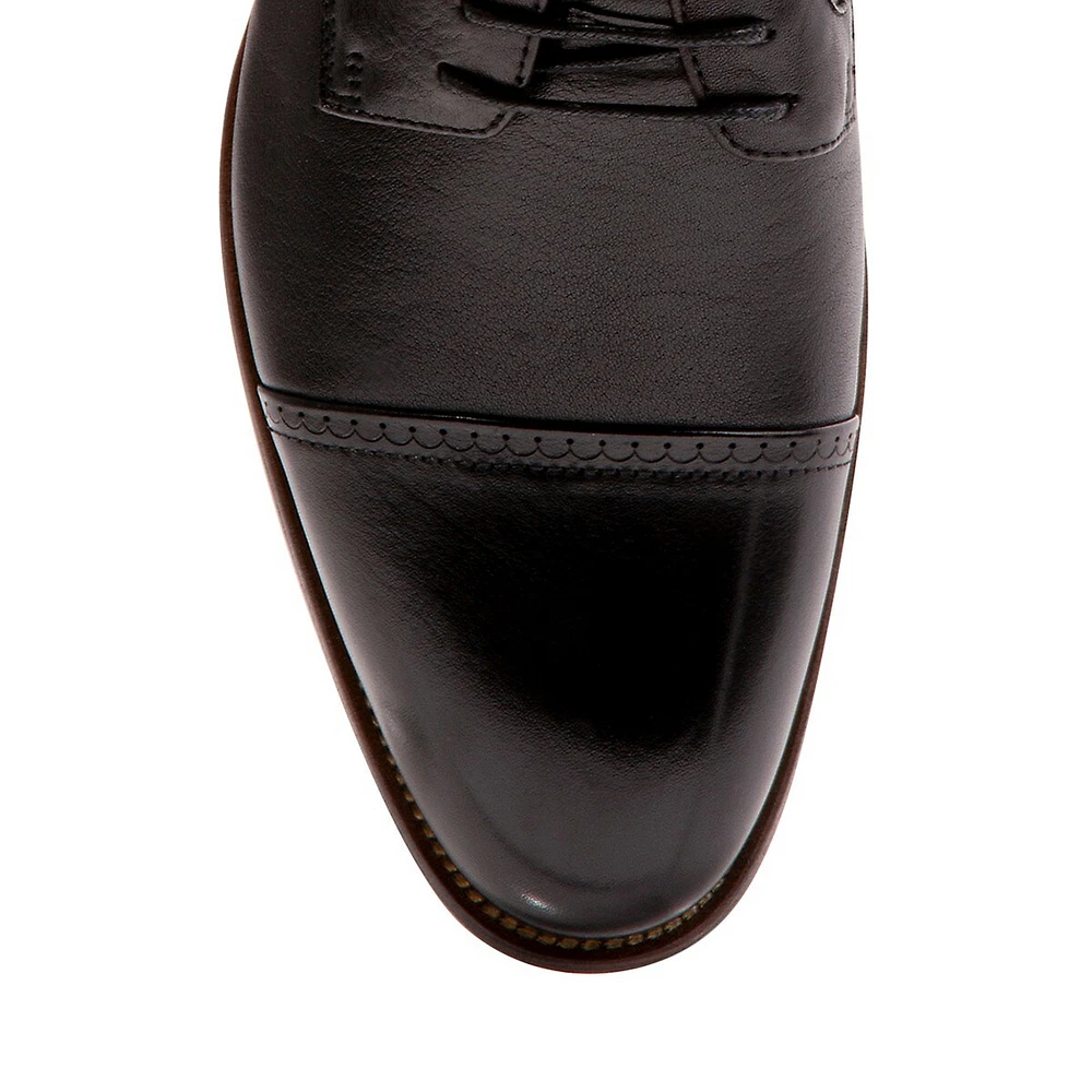 Leather Muller Oxfords