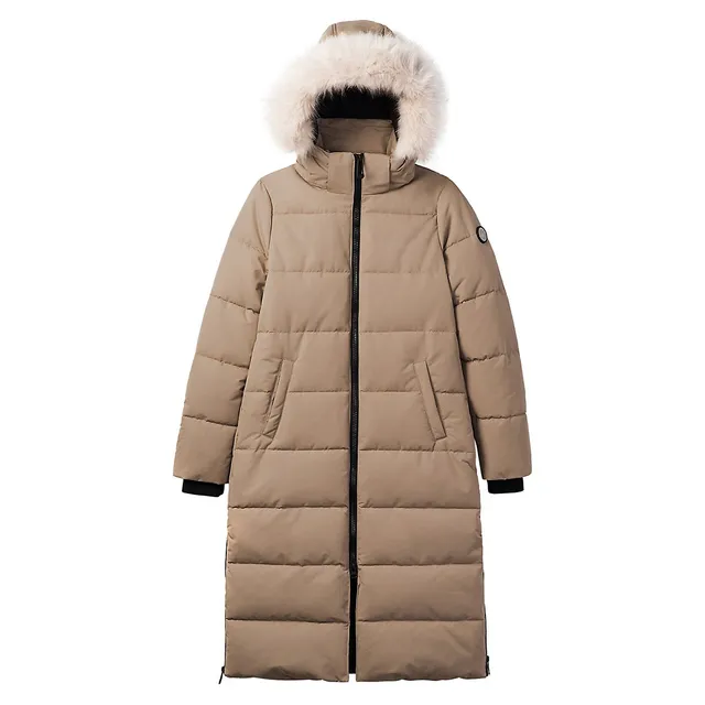 MICHAEL MICHAEL KORS FAUX FUR LINED PARKA - Black