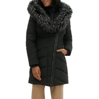 Gigi Faux Fur-Trimmed Hooded Parka