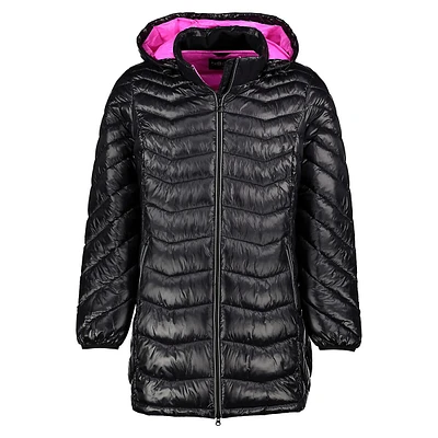 Plus ​Removable Hood Puffer Jacket