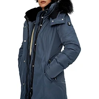 Faux Fur-Lined Snow Parka