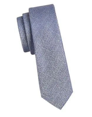 Slim Heathered Tie