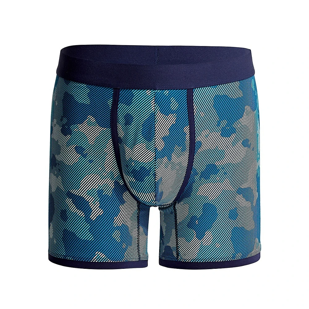 Camo-Print Boxer Briefs