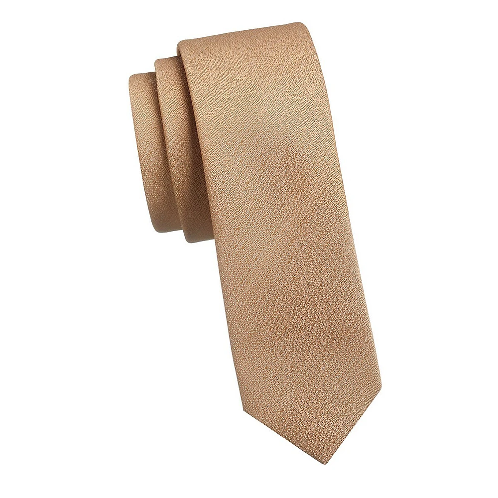 Recycled-Fabric Slim Tie