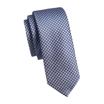 Diamond Neat Slim Tie