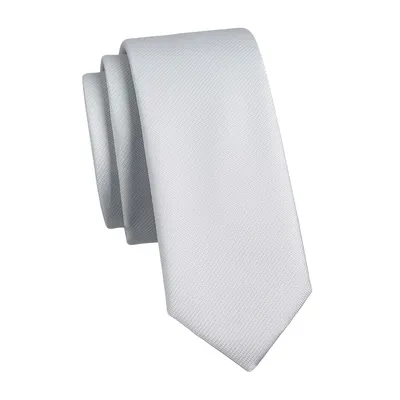 Cravate étroite texturée