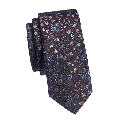 Slim Mini Floral Tie