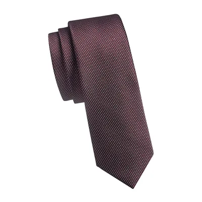Textured Slim Tie