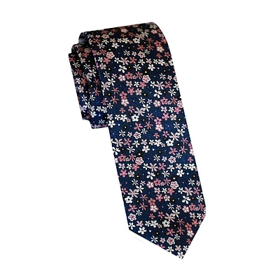 Slim Mini Floral Tie