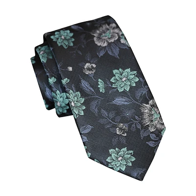 Floral Slim Tie