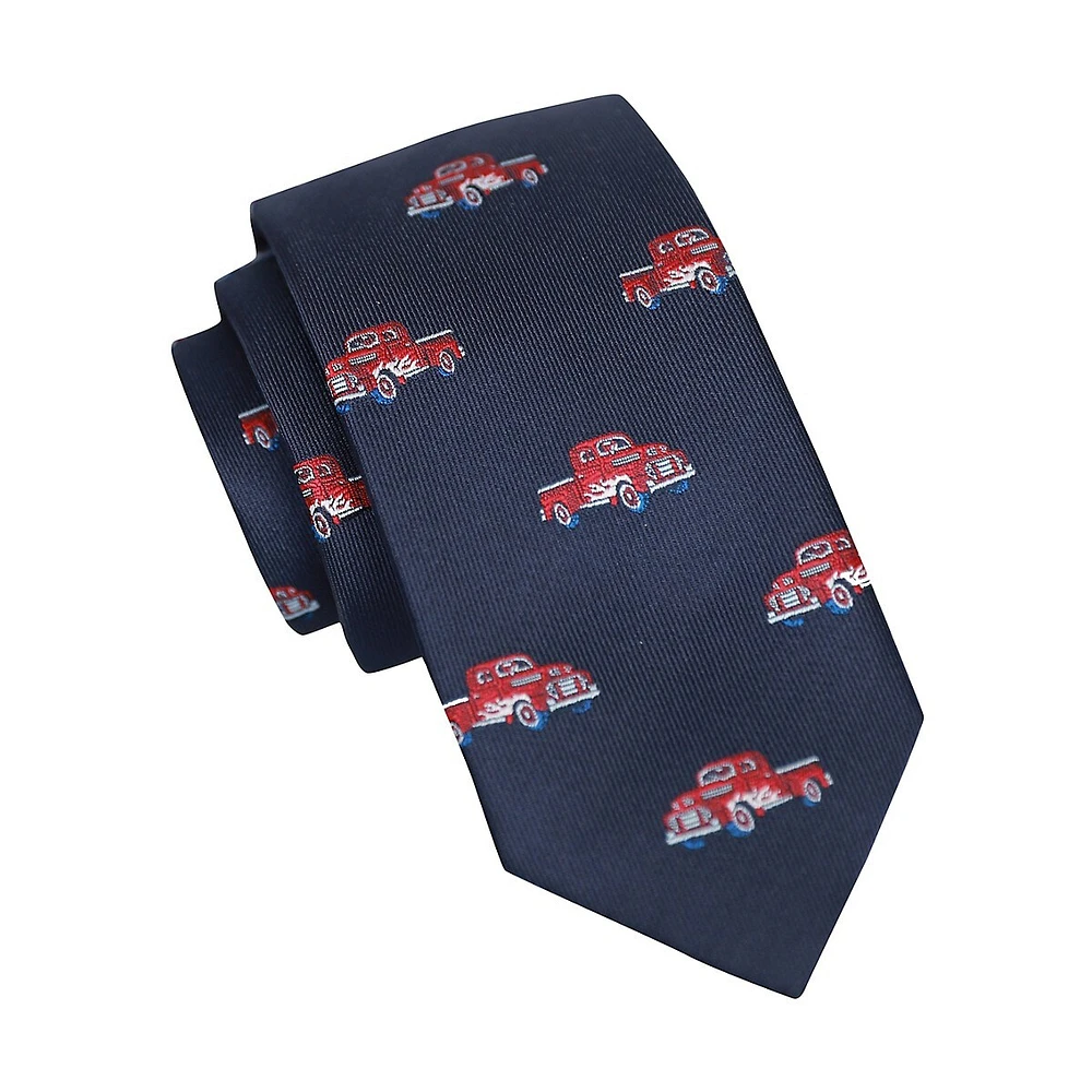 Slim Conversational Tie