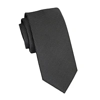 Textured Solid Slim Tie