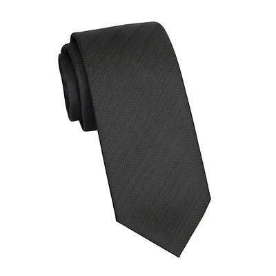 Tonal Stripe Slim Tie