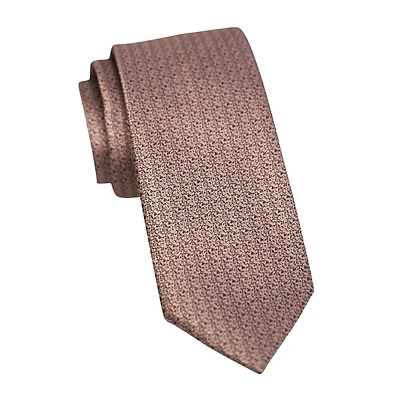 Textured Tonal Slim Tie