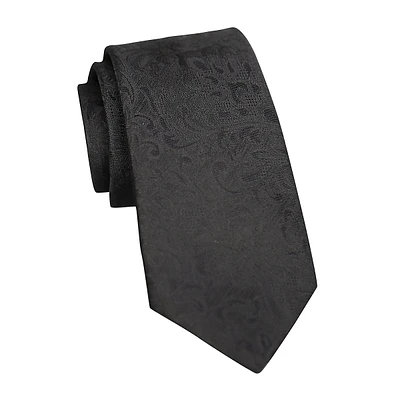 Tonal Paisley Slim Tie