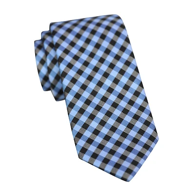 Mini Check Slim Tie