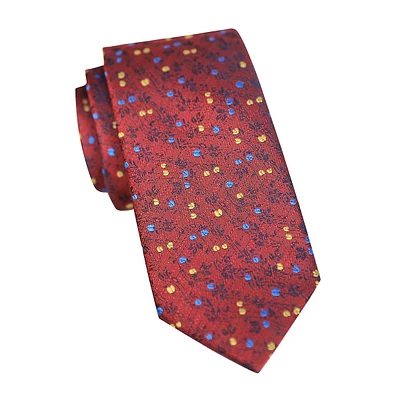 Mini Floral Slim Tie