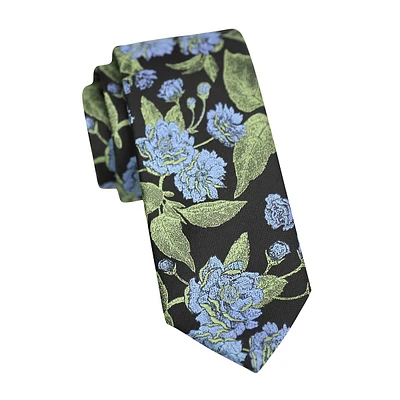 Fashion Floral Slim Tie