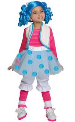 Lalaloopsy Deluxe Mittens Fluff N Stuff Girls Costume