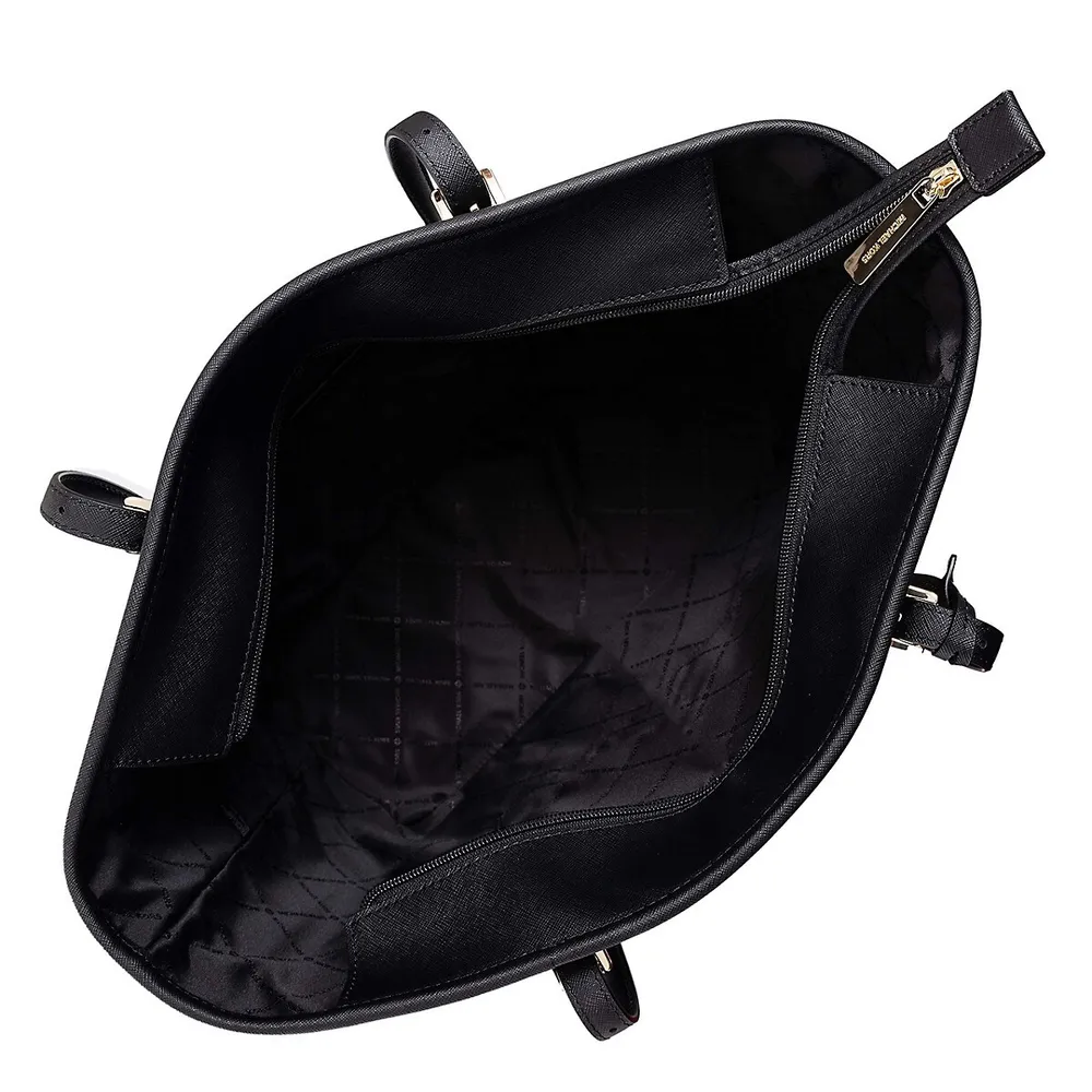 Michael Kors Jet Set Large Packable Travel Tote Bag - Black