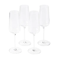 The Flute Glasses 4-Piece Set