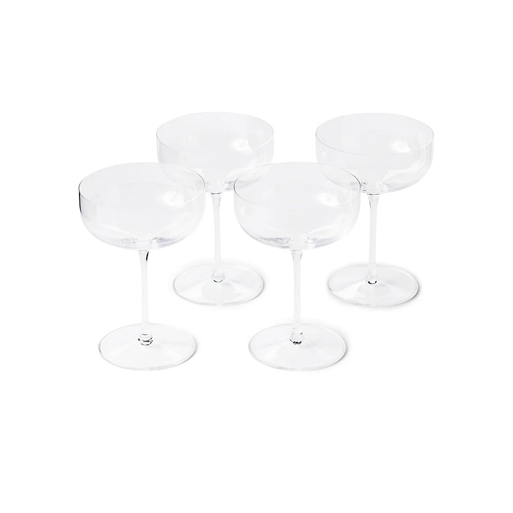 The Coupe Glasses 4-Piece Set