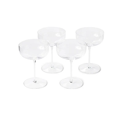 The Coupe Glasses 4-Piece Set