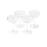 The Coupe Glasses 4-Piece Set