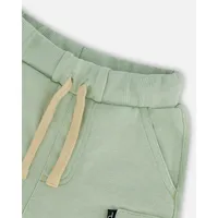 French Terry Short With Zipper Pocket