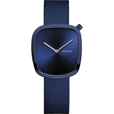 Ladies Pebble Stainless Steel Watch In Blue/blue