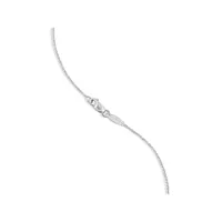 Diamond Accent Infinity Necklace In Sterling Silver