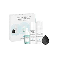 Ensemble de départ des Fêtes Clean Beauty, quatre pièces