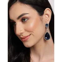 Designer Stone Drop Earrings