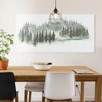 Pine Tree Forest Canvas Wall Art