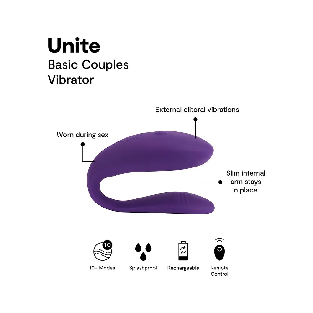 Vibromasseur pour couples Unite