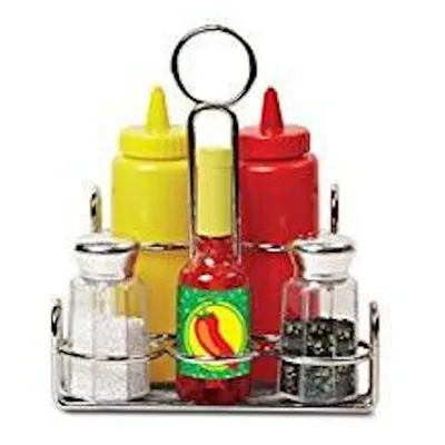 Let's Play House!: Condiments Set In Basket