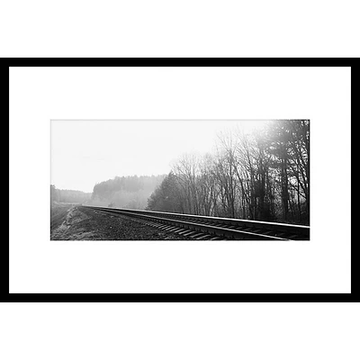 Railroad Tracks - Photography Under Glass