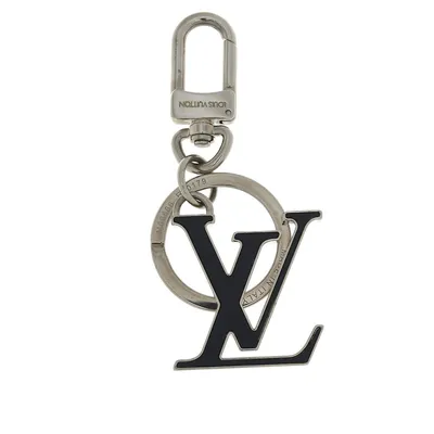 Louis Vuitton LV Circle M67362 Keyring (Black,Silver)