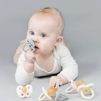 Colourful Orthodontic Pacifier - Powder Pink Flowers (0-3 Months) (78795) (open Box)