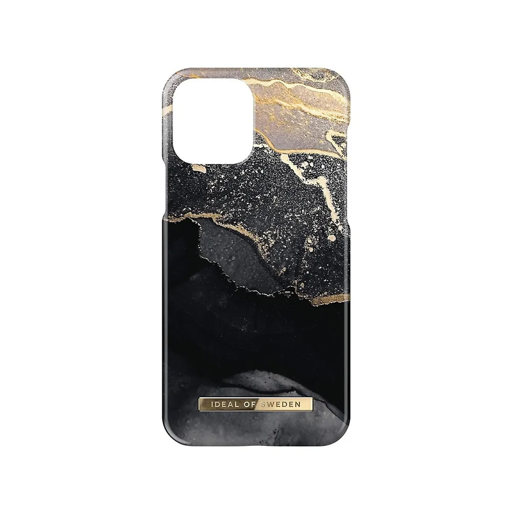 iDeal Of Sweden iPhone 11 Fashion Case Golden Twilight Marble