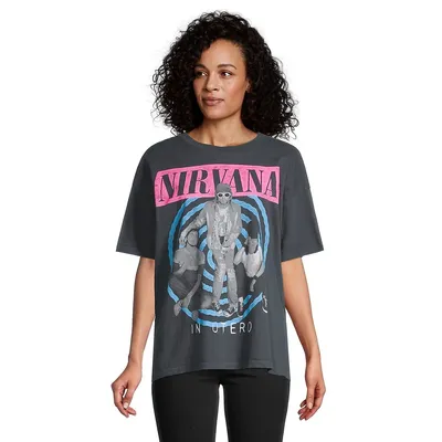 T-shirt à imprimé Utero de Nirvana