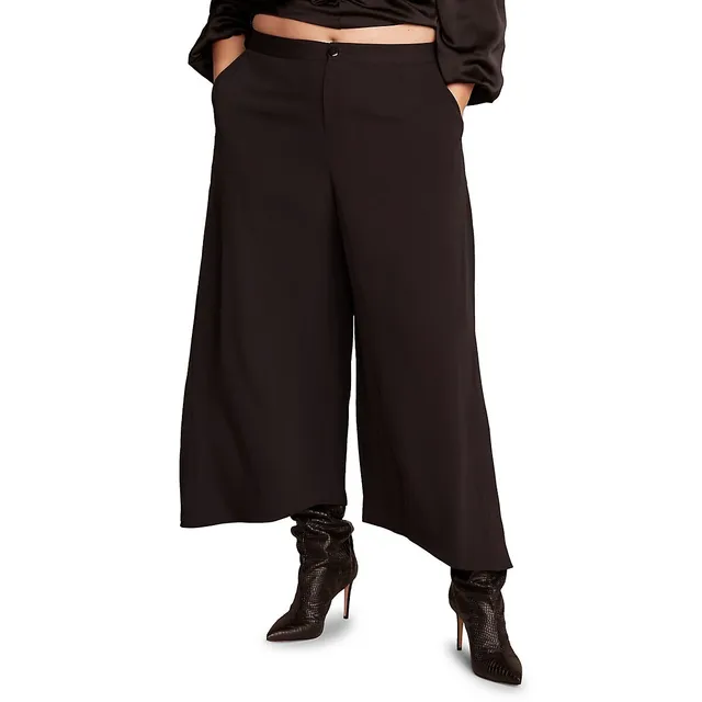 11 HONORE Plus Nicole Cuffed-Hem Joggers