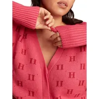 Plus Angie Drop-Shoulder Cardigan