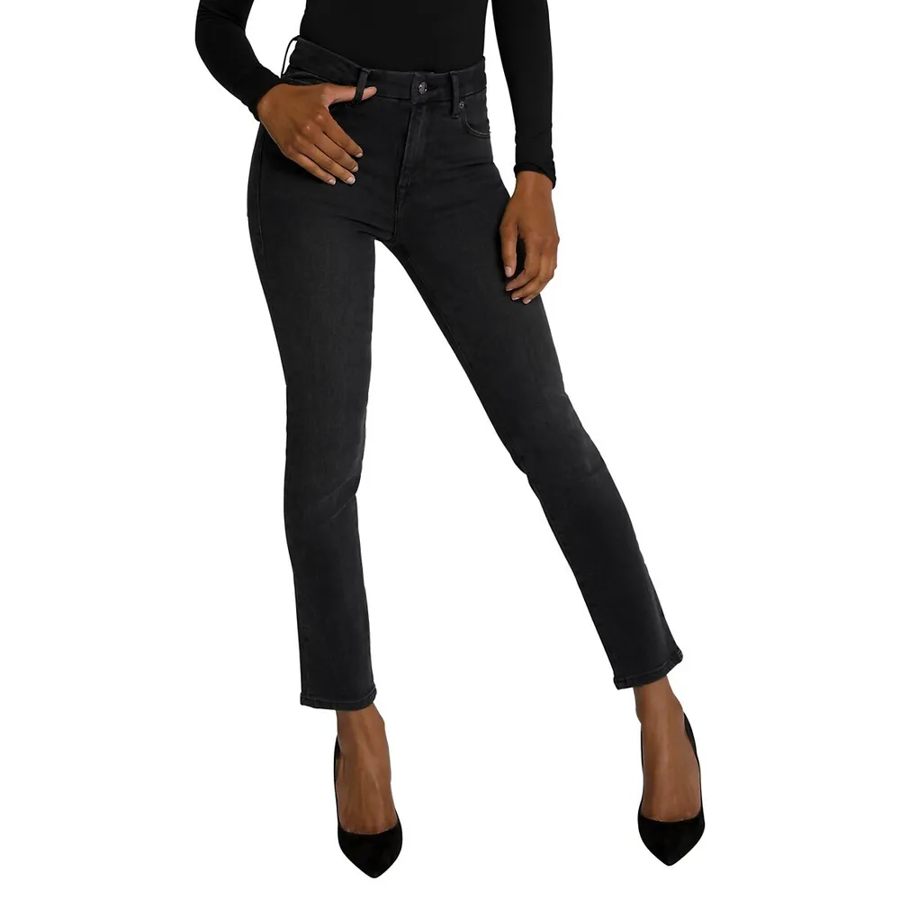 Straight Cropped Jeans